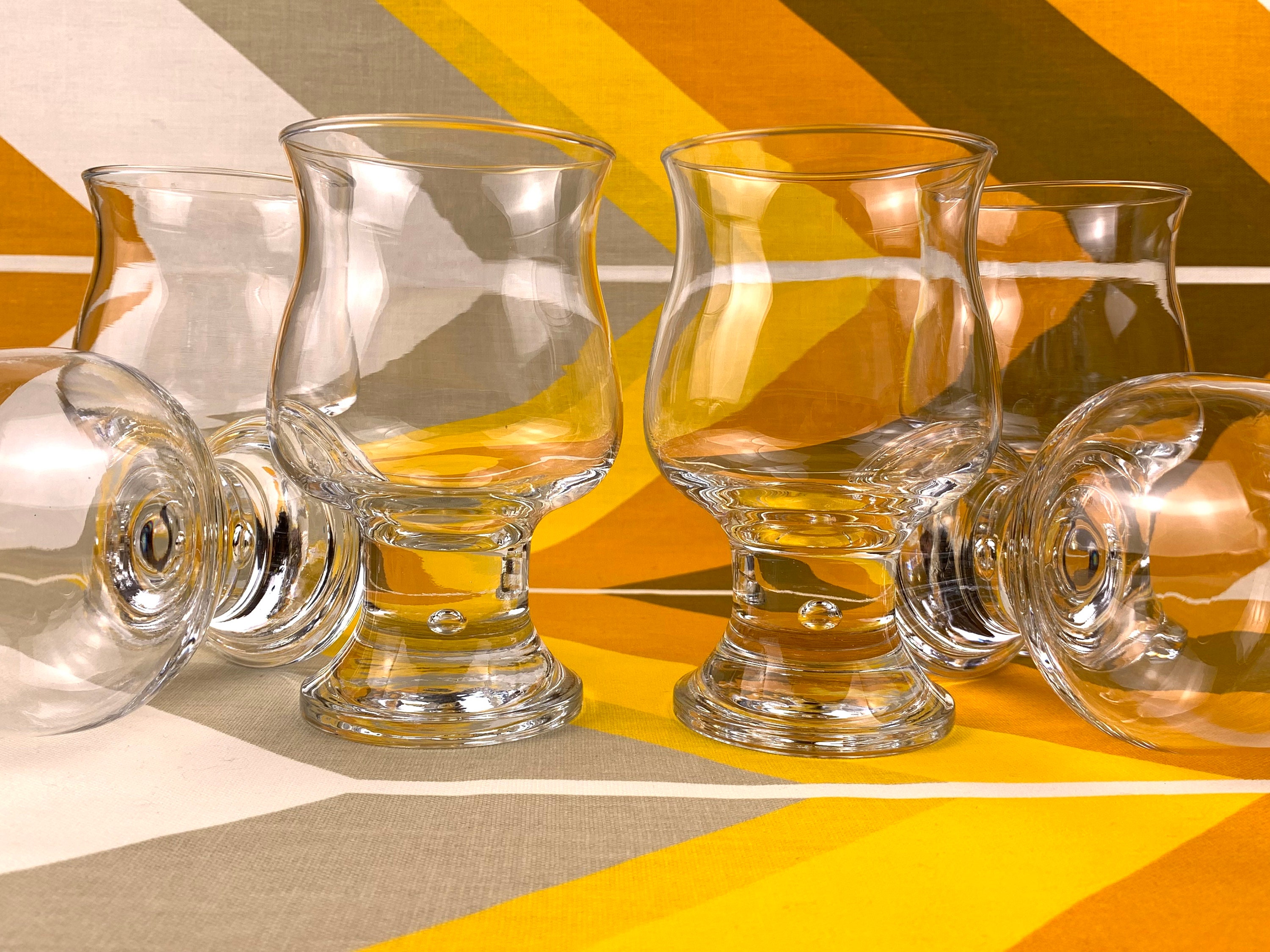 Large Crown Corning Hunter Lager Beer Glasses set of 6 / Etsy Australia