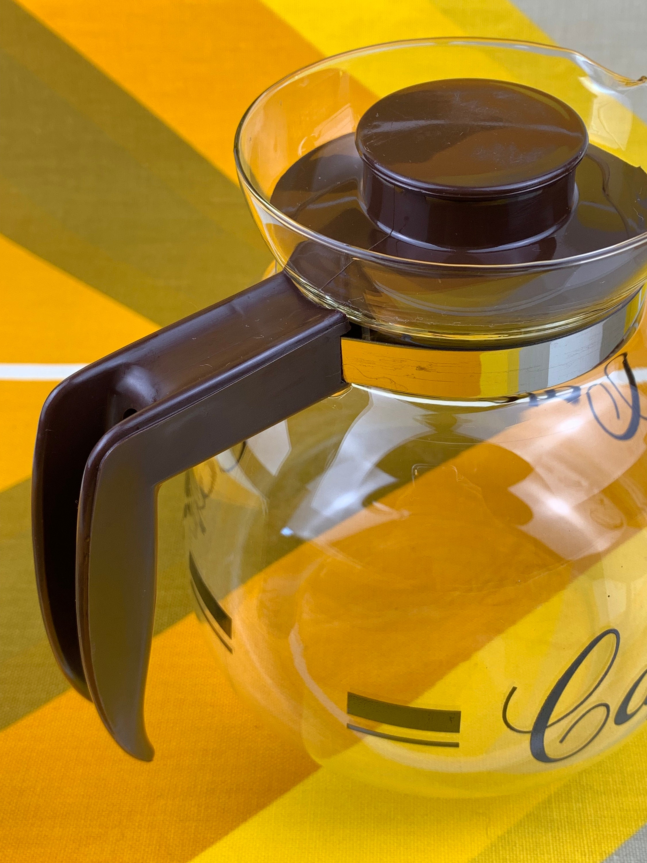 Vintage Glass Glass 'cafe' Coffee Pot / New in Box / Etsy