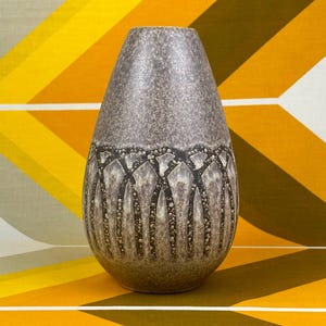1950s Steuler Mid Century Vase / RARE West Germany Pottery / Fat Lava