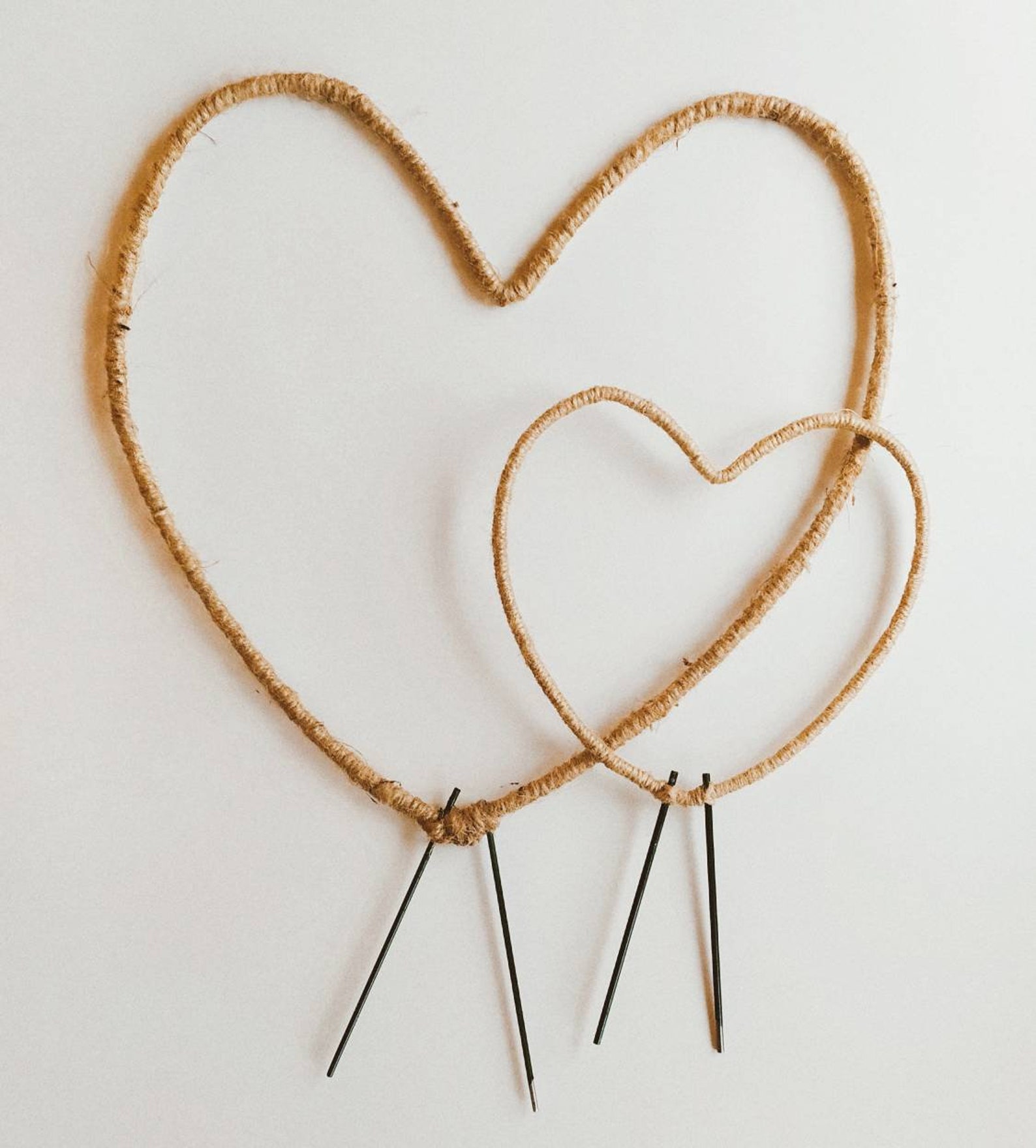 Heart Shape Topiary Frame Trellis for Planters Etsy