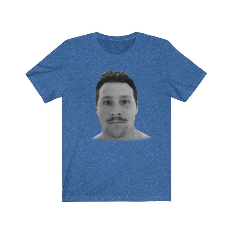 Josh Allen Buffalo Bills Mustache T-Shirt. Short-Sleeve | Etsy