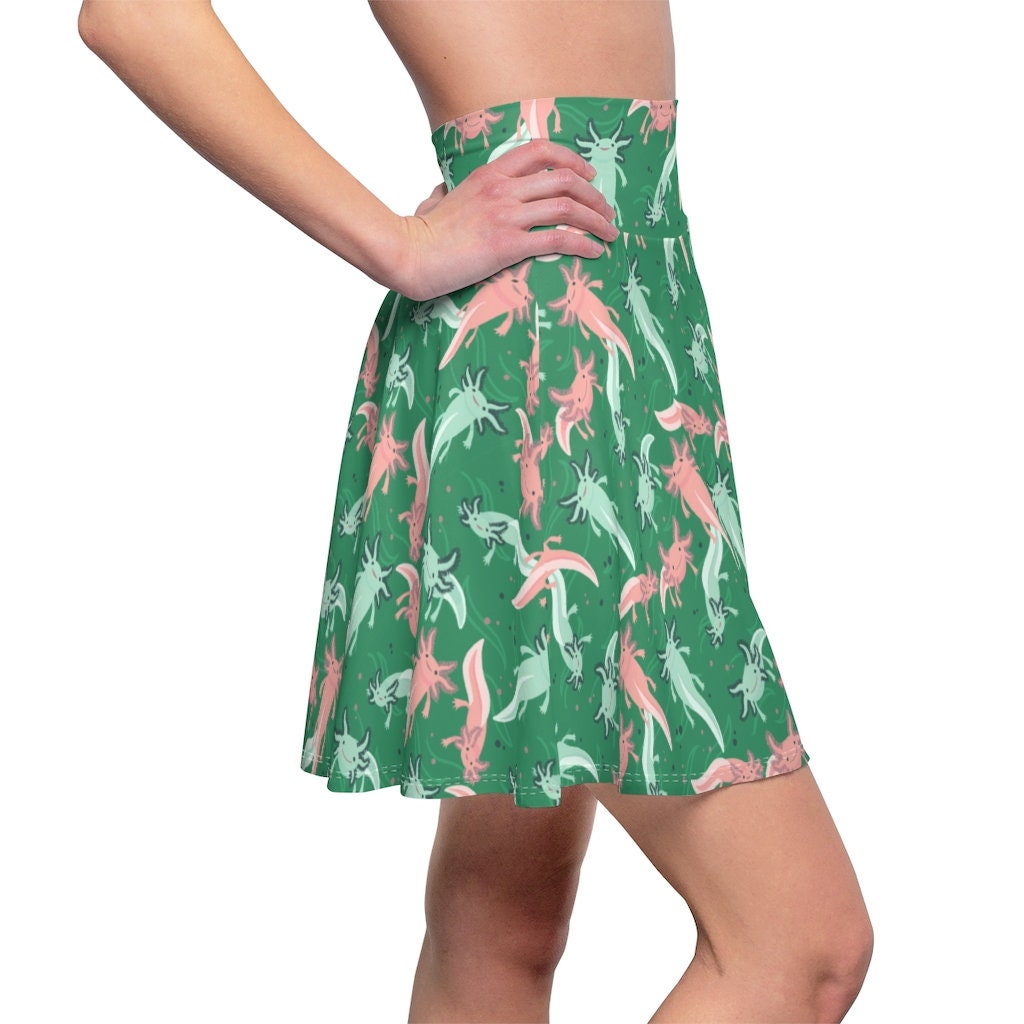 Axolotl Skater Skirt - Etsy