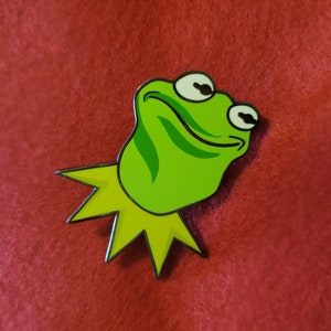 Kermie Enamel Pin