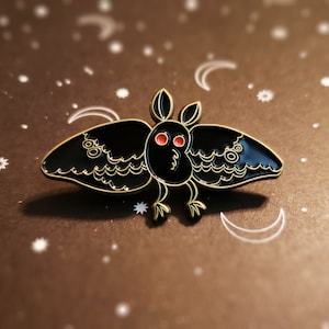 Imperial Mothman Enamel Pin