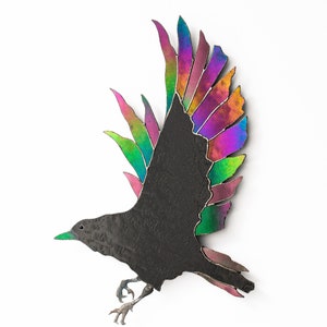 Flight of the Raven Wall Hanging Decoration 35cm main image 0