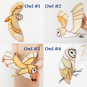 Wanddekoration aus Buntglas mit Eisvogelmotiv, handgefertigter Wandbehang, naturinspirierter Sonnenfänger, Geschenk für Vogelbeobachter, individuelle Vogelskulptur Bild 7