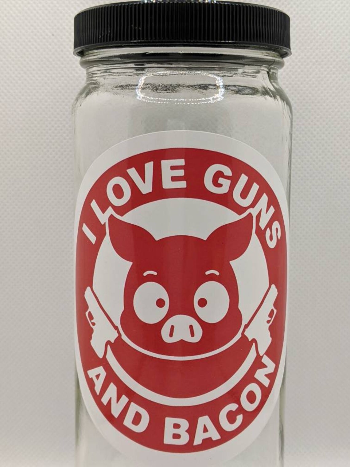 16oz Stashjar Glass Stash Jar Herb jar weed jar cannabis Etsy