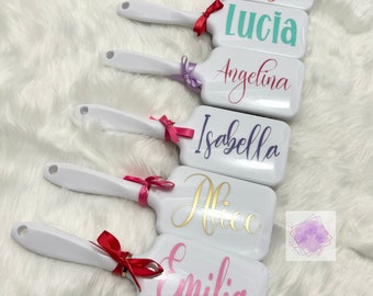 Personalized Hair Brushes, Christmas Gift Ideas, Girls Womens Party Favors