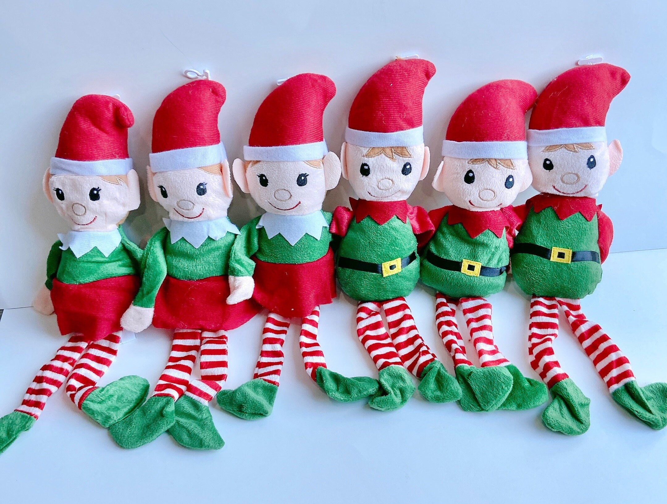 Personalized Plush Elf Stocking Stuffer Christmas Gift Custom With Name ...