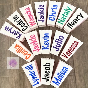 Personalized Popcorn Movie Night Bucket/ Popcorn Container/ Custom Reusable Popcorn Tub/ Party Favor/ Popcorn Lover Gift