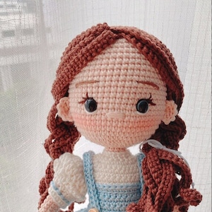 Amigurumi Dorothy doll,Amigurumi doll,Crochet doll,handmade dolls