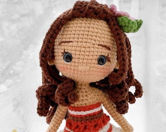 Ocean Princess, Princess Dolls,Amigurumi Princess doll,Crochet Princess doll,handmade dolls,handmade princess doll