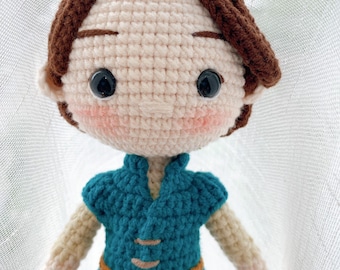Amigurumi Flynn doll,Crochet Flynn doll,handmade dolls,handmade flynn doll