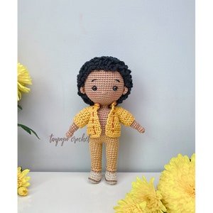 Mirabel Encanto inspiré Costume et poupée assortie/Crochet Mirabel