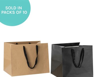 ワイドマチマンハッタンバッグ/10個セット/トートバッグ/快適なリボンハンドル/再利用可能/マンハッタンバッグ/ポーチ/リサイクル可能なトートバッグ/環境に優しい