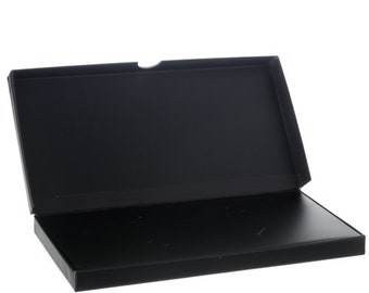 リボン付きブラックギフトカード招待状ボックス|招待状ボックス|ギフトカードボックス|丈夫なマットギフトボックス|カスタマイズ可能|DIYクラフト/ウェディングDIY