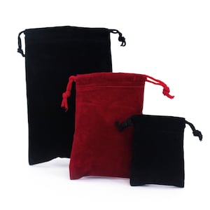 Velveteen Pouches /Velvet Drawstring Pouches/Premium Made Organic Bags/Reusable/Mini Bags/Pouches/Recyclable Bag/Boho Style/Draw String Bag
