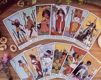 The Modern Witch Tarot Deck |Divination & Guidance Cards| Tarot Cards| Cards of Fate| Divination Cards| Divine Intuition Tarot Cards|