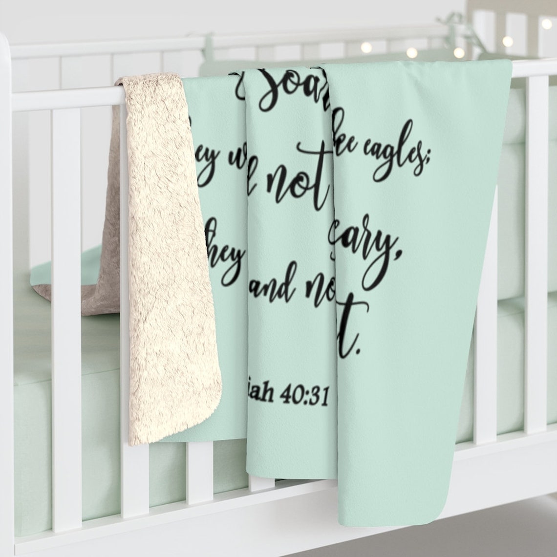 Bible Verse Blanket Christian gifts Faith Gifts Baptism Etsy