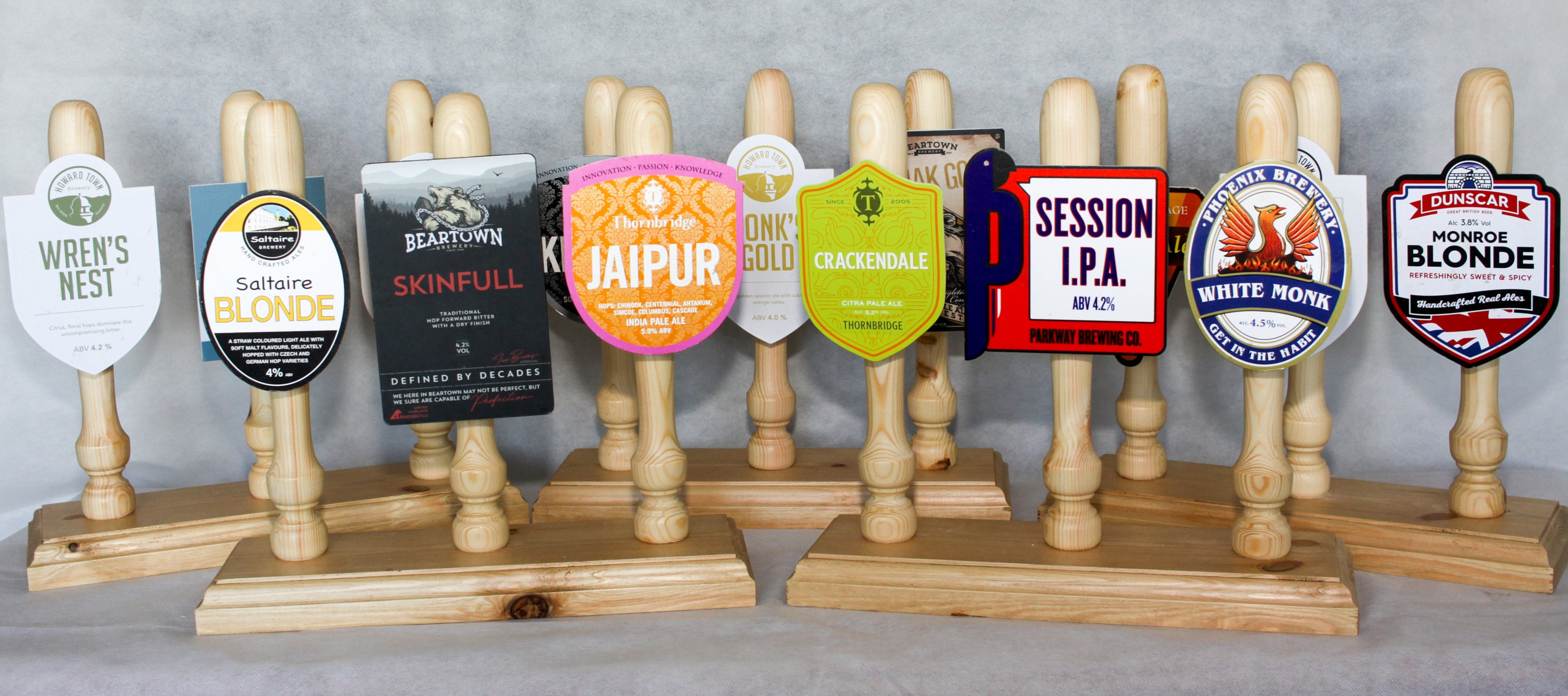 Home Bar Beer pump handle Man Cave Includes brewery clips & Etsy