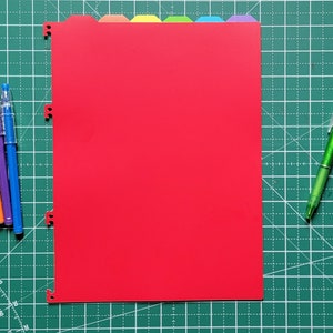 Letter Top Tab Dividers V3