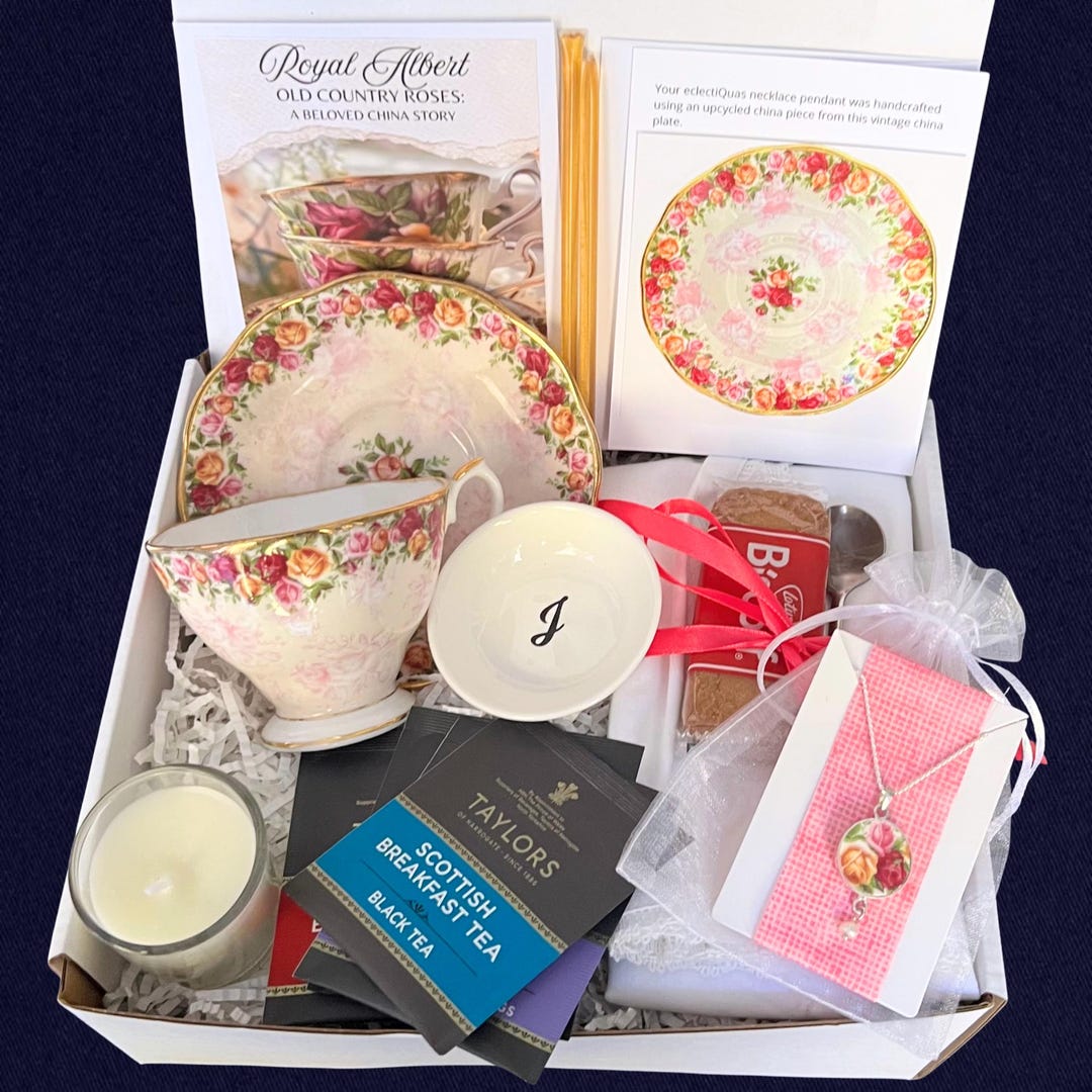 Elegant Thank You Gift Basket for Women, Hygge Self Care Package, Tea ...