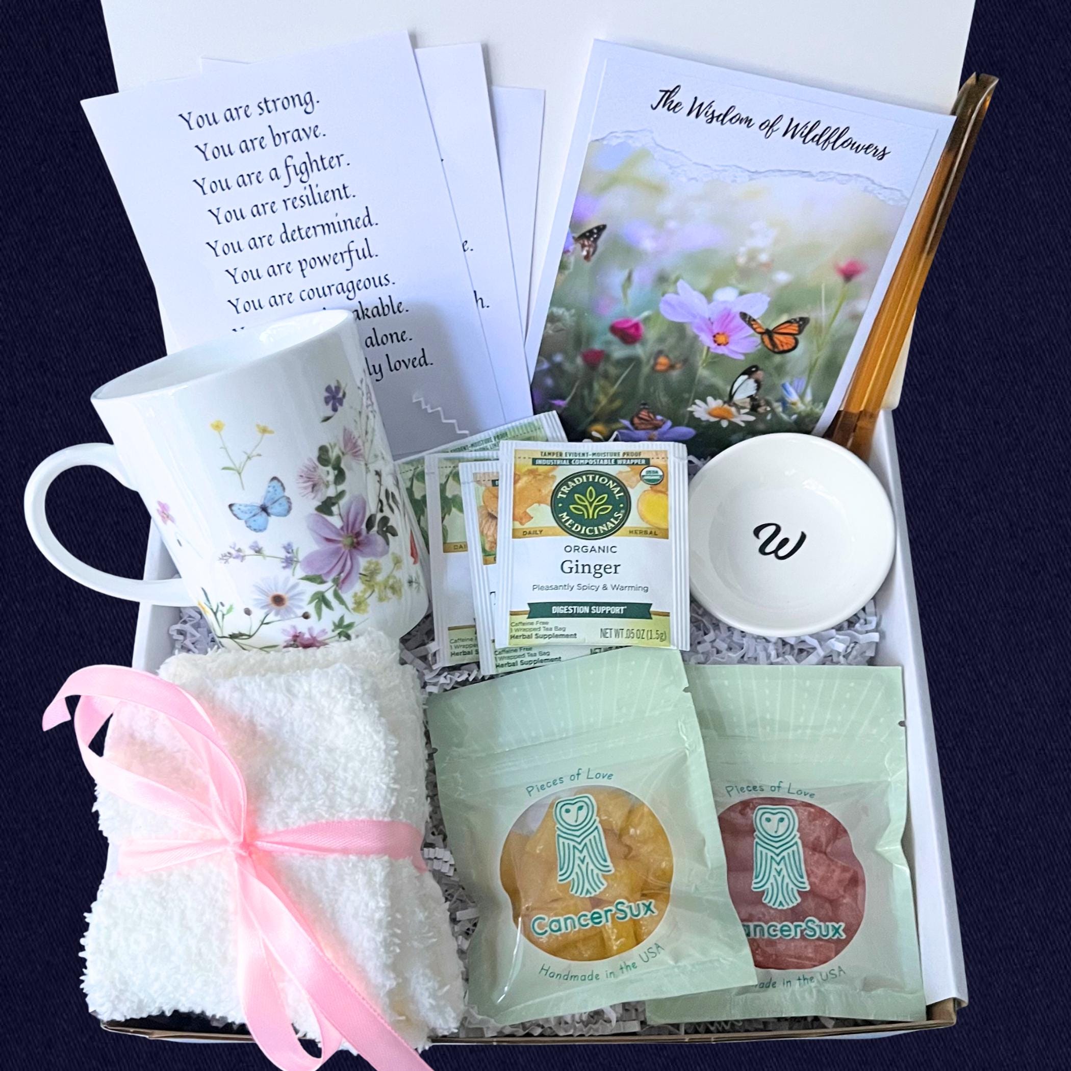 Chemo Care Package for Her, Thinking of You Cancer Gift Box, Sending a ...