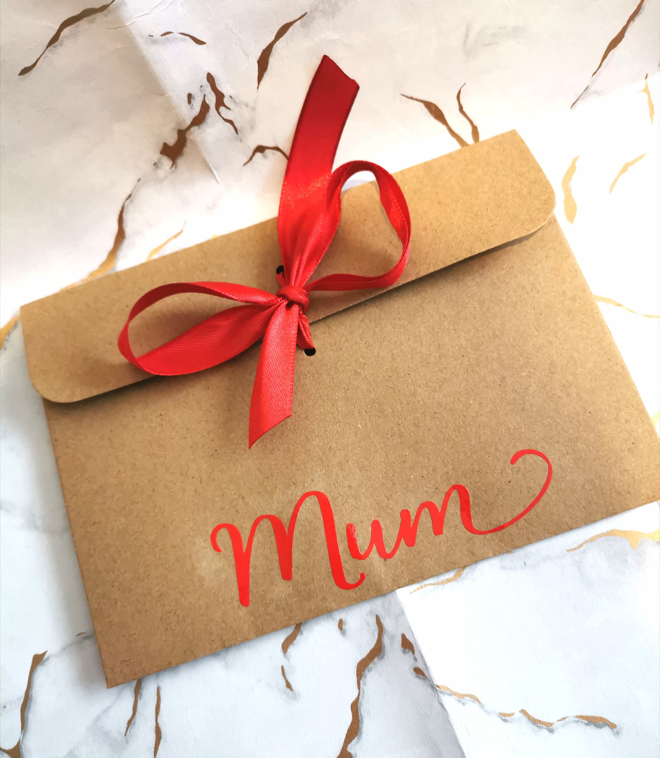 Gift Voucher Envelope Money Wallet Envelope Personalised Etsy