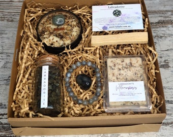 Metamorphosis Labradorite Gift Box | Transformation, Intuition & New Beginnings
