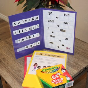 File Folder Game - Site Words 1 - Kindergarten Preschool PreK Autism Special Ed