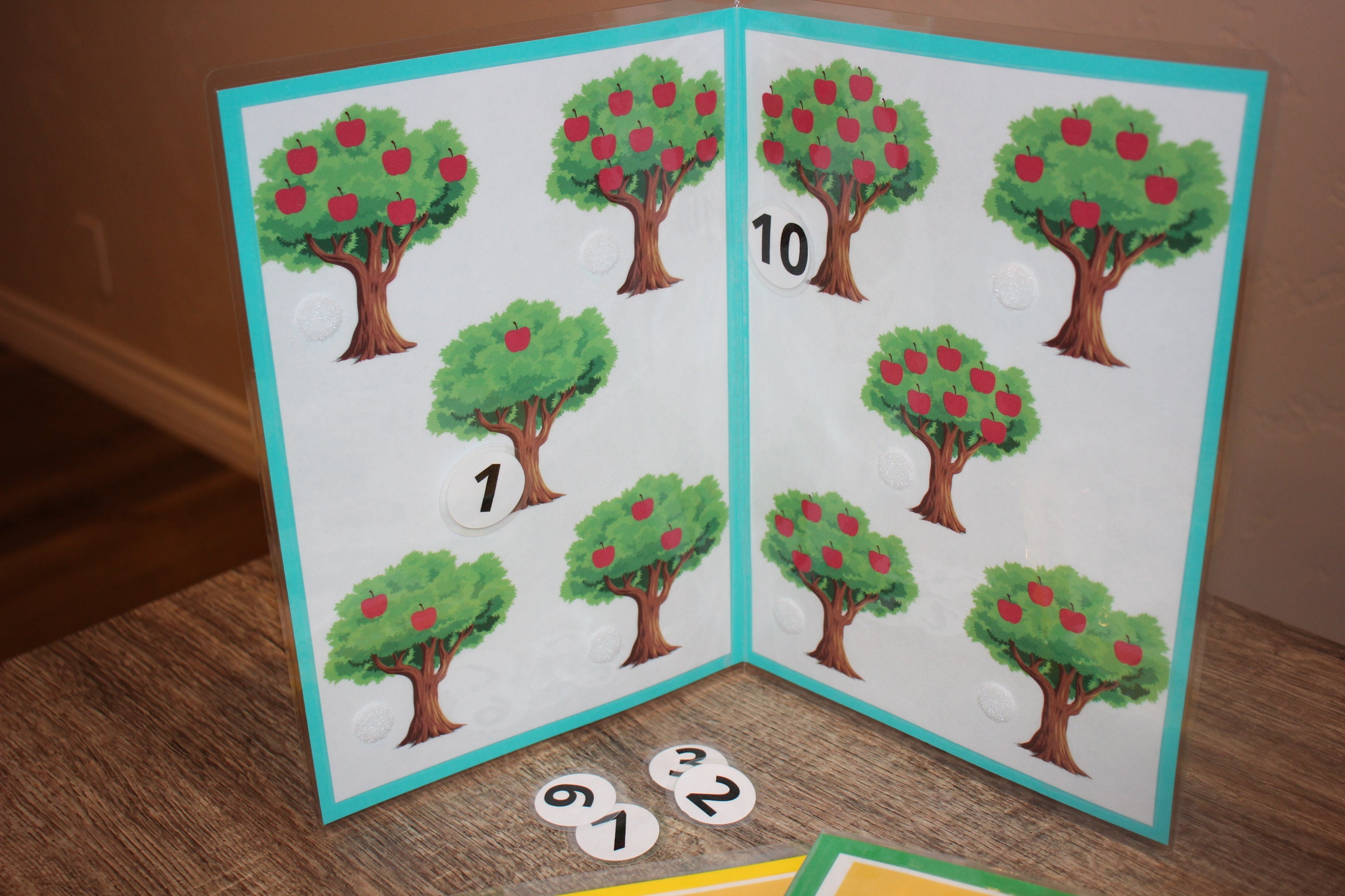 File Folder Game - Counting - Kindergarten Preschool Prek Autism ...