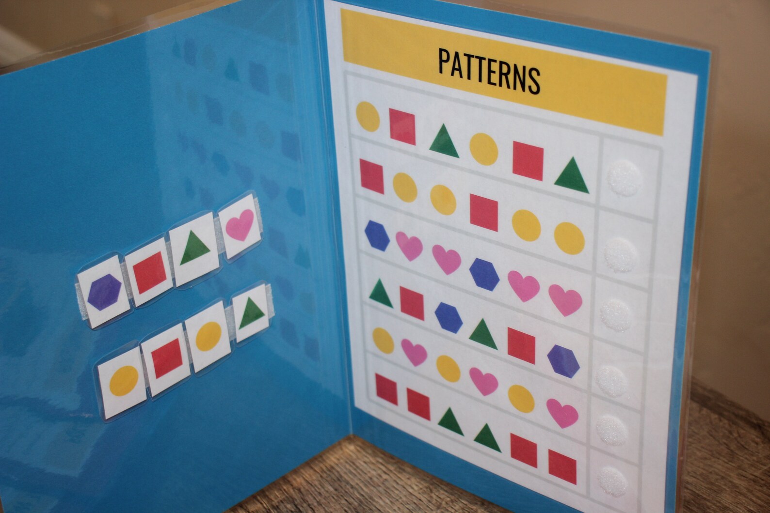 File Folder Game - Patterns - Kindergarten Preschool Prek Autism ...