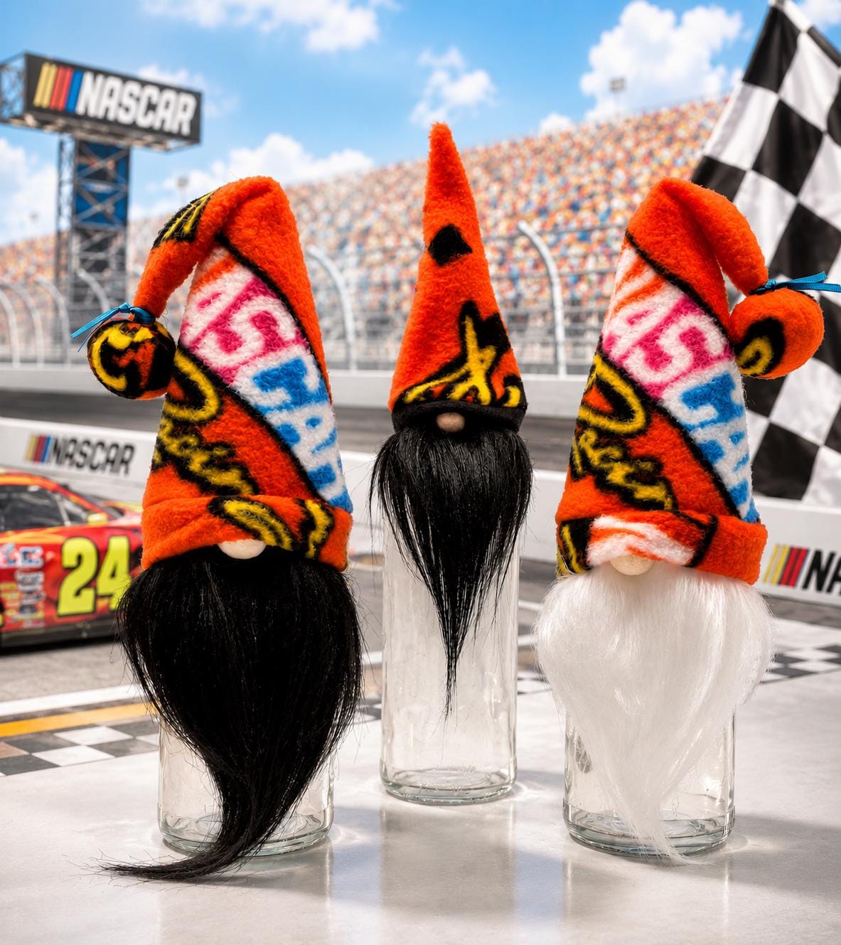 Nascar Gnome - Etsy