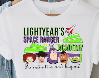 Space Ranger Shirt, Buzz Lightyear T-shirt, Disney Toy Story Shirt, Disney T-Shirt, To Infinity and Beyond Shirt, Space Ranger Academy Shirt