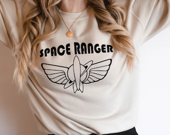 Space Ranger Sweatshirt, Toy Story Sweatshirt, Disney Trip Sweatshirt, Disney Toy Story Hoodie, Disney Sweatshirt for Kids, Kids Disney Gift
