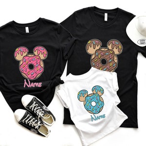 Mickey donut shirt sales