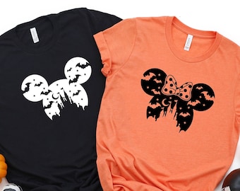 Disney Halloween Shirt, Disney Couple Shirt, Halloween Couple Shirt, Halloween Shirt, Minnie Halloween Shirt, Halloween Matching T-shirt