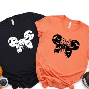 Disney Halloween Shirt, Disney Couple Shirt, Halloween Couple Shirt, Halloween Shirt, Minnie Halloween Shirt, Halloween Matching T-shirt