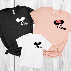 Personalized Disney Family Shirt, Disneyland Family Shirt, Custom Disney Shirt, Custom Family Vacation Shirt, Disney Family Vacation T-Shirt