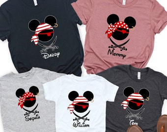 Disney Pirate Family Shirts, Disney Family Shirt, Cruise Matching Shirts, Disney Family Trip Shirt, Pirate Family Shirt, Matching Family Tee