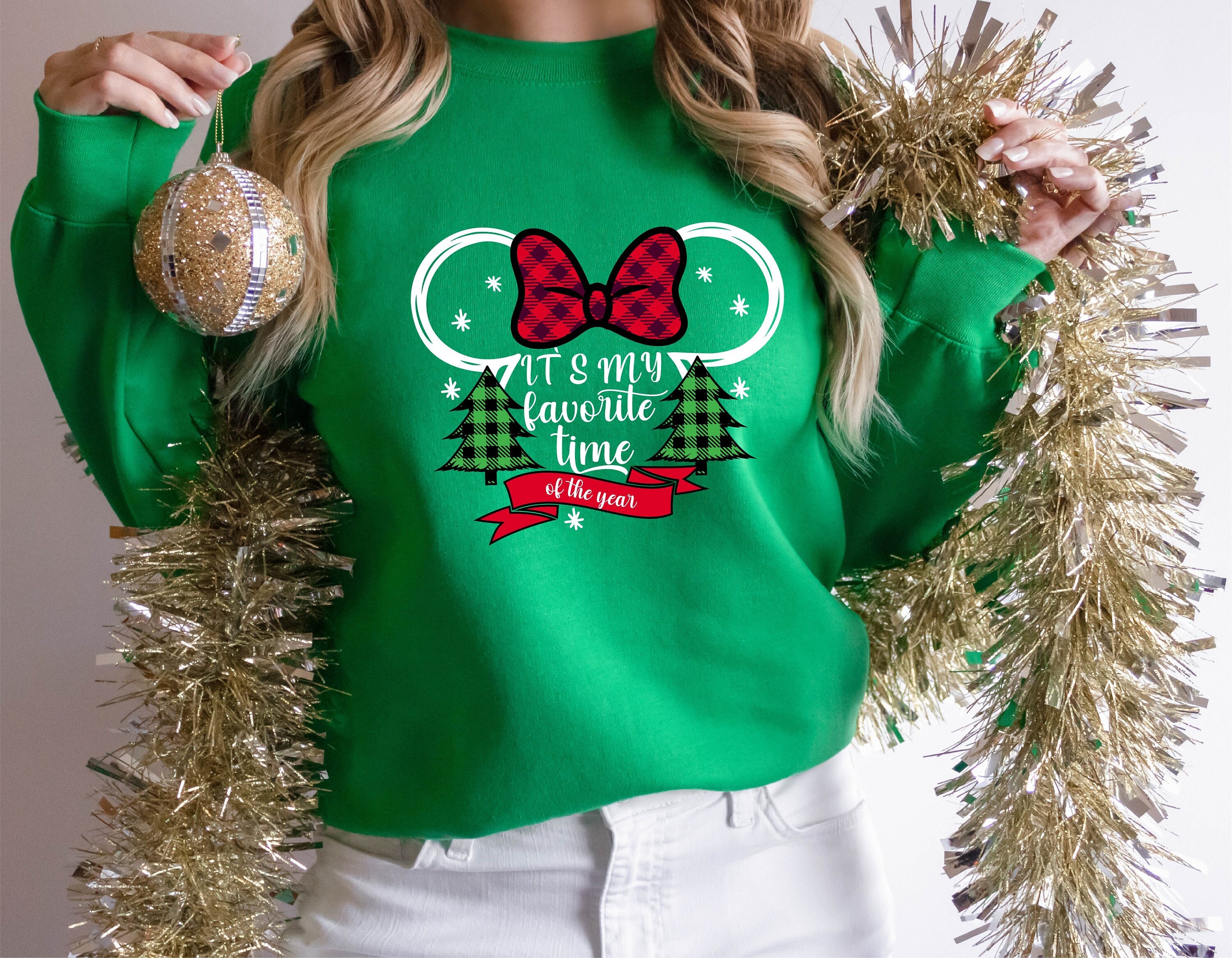 Discover Disney Christmas Swaetshirt, Christmas Disney Sweatshirt