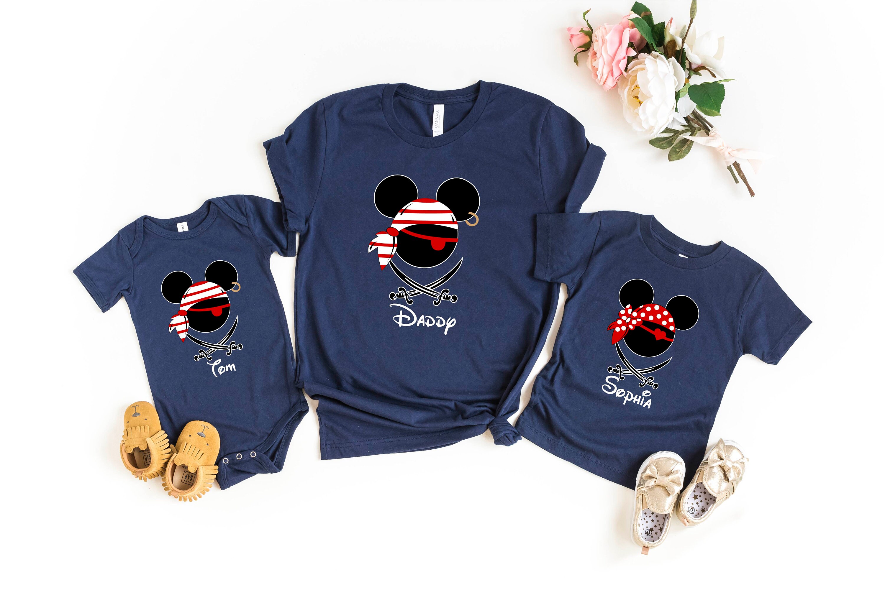 Discover Disney Pirate Family Shirts