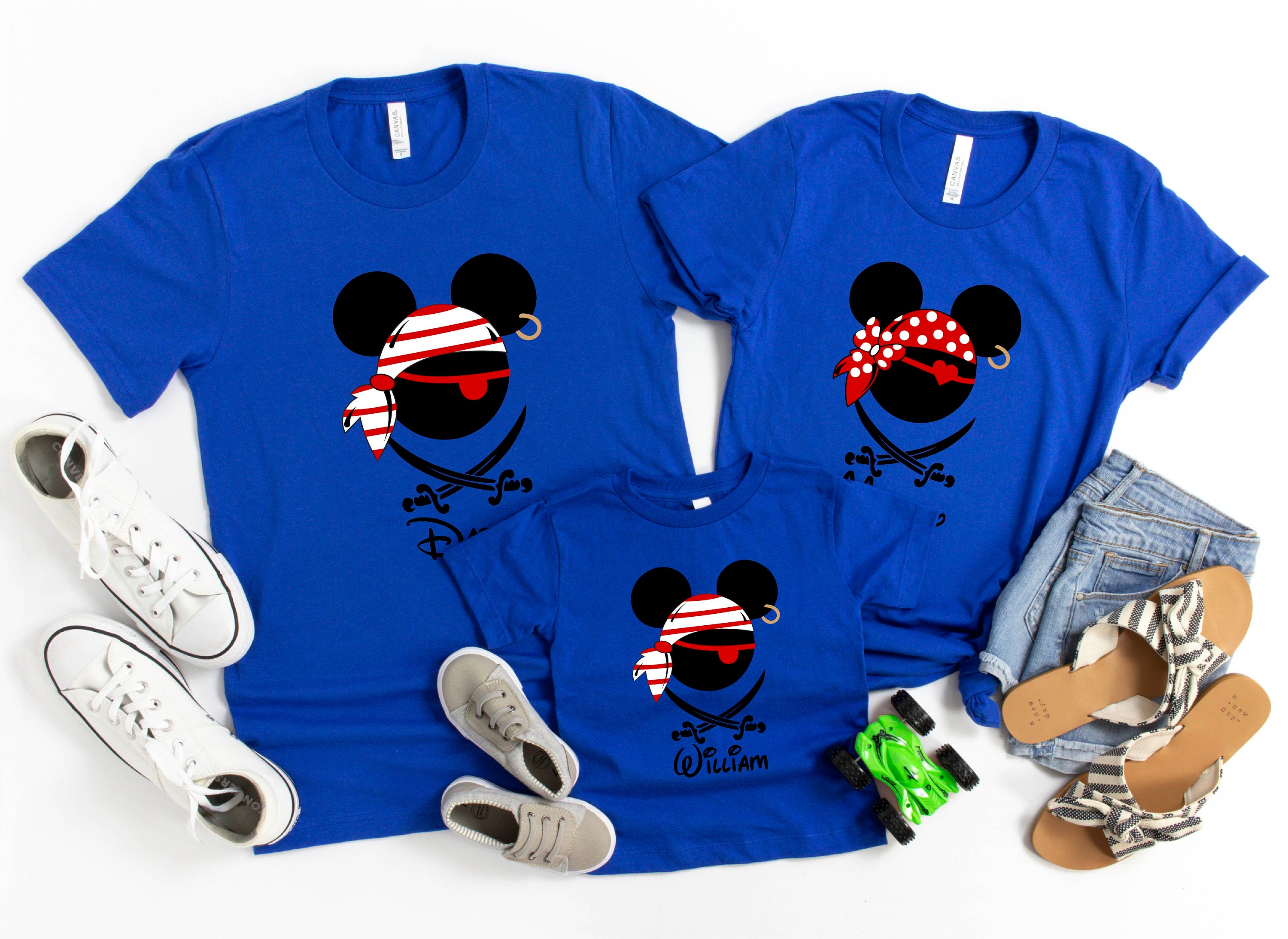 Discover Disney Pirate Family Shirts