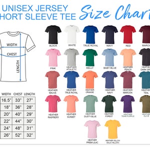 Quality unisex t-shirt models, available in many colors including black, white, red, green, blue, purple and pink colors, xs-s-m-l-xl-2xl-3xl sizes available, perfect suitable for all combinations, bella canvas branded jersey short sleeve tee.