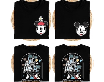 Disney Valentines Day Sweatshirt, Minnie Mickey Head Disneyland Family Trip Sweatshirt, Romantic Disney Couple Gift, Disney Family Sweater