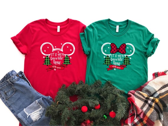 Disney Christmas Shirt, Christmas Couple Shirt, Matching Disney Vacation Shirt, Disney Couple Christmas Shirt, Family Disney Christmas Shirt