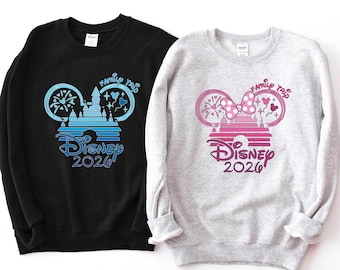 Disney Family 2026 Sweatshirt, Disneyland Trip Sweatshirt, Disney Family Trip 2026, Matching Family Sweatshirts, Disney 2026 Hoodie