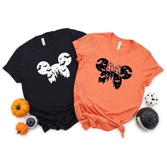 Disney Halloween Shirt, Disney Couple Shirt, Halloween Couple Shirt, Halloween Shirt, Minnie Halloween Shirt, Halloween Matching T-shirt