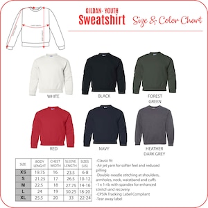 Quality youth sweatshirt models, available in many colors including black, white, red, green, purple and pink colors, classic fit, air jet yarn for softer feel and reduced pilling, tear away label, the brand is Gildan.