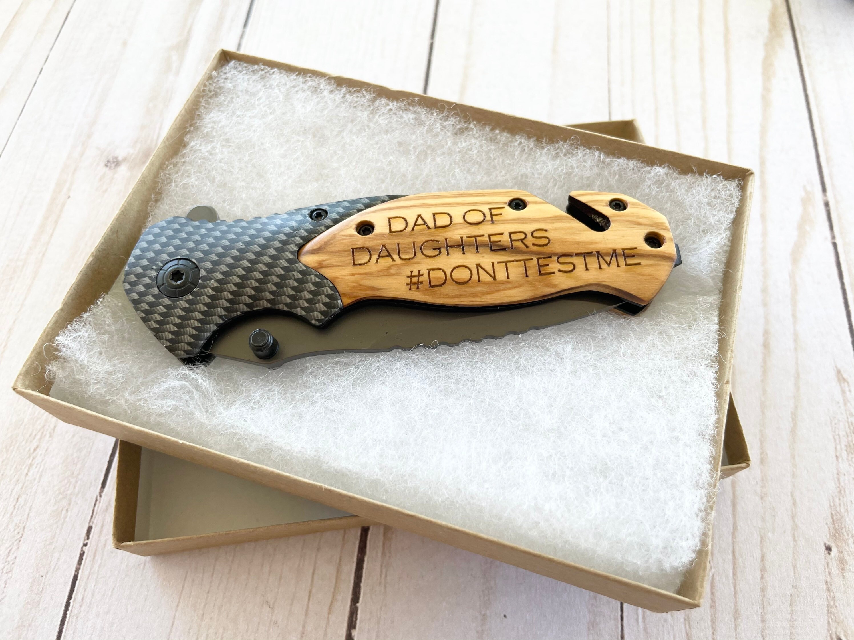 Personalized Knife Fathers Day Engraved Knife Dad Pocket Etsy